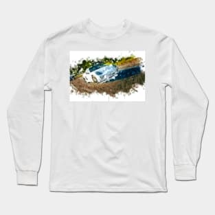 Cayman Porsche - Watercolour Long Sleeve T-Shirt